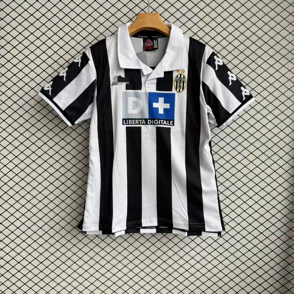 1999 / 2000 Juventus Home Retro Jersey Tùy Chỉnh Tên Số AAA + S-2XL Cao Cấp Thoáng Khí Nhanh Khô Độ 