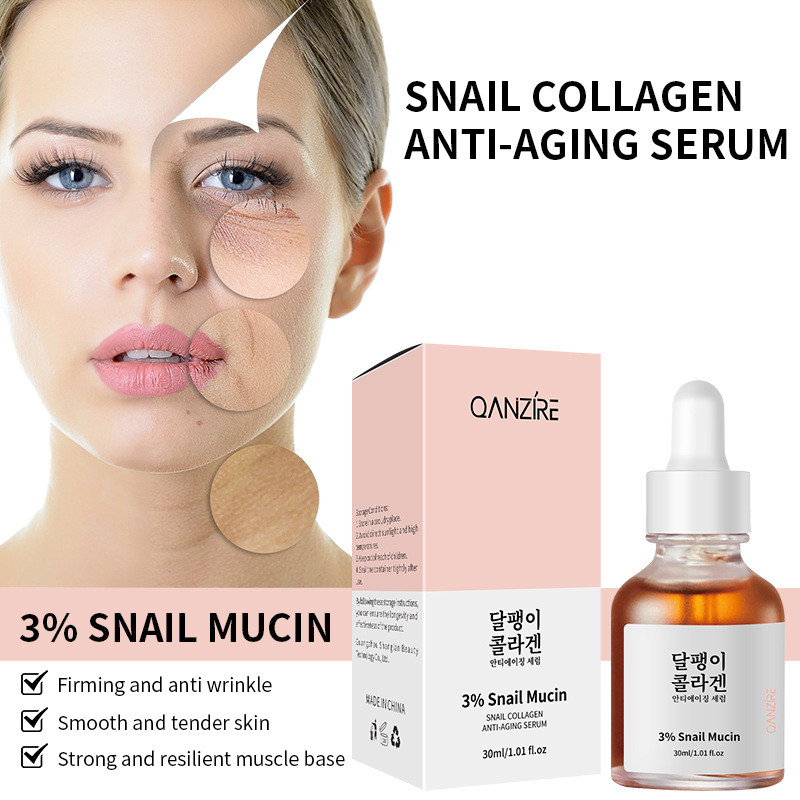 [Hàng có sẵn] All English Snail Collagen anti-Wrinkle Firming Serum Snail anti-agWJG