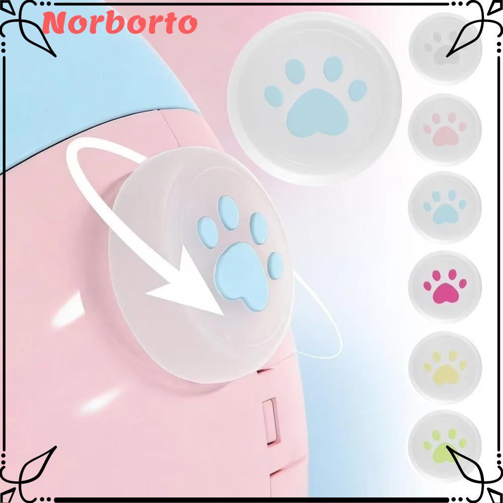 Nắp nút bảo vệ NORBORTO, Thiết kế in hình Mũ bảo vệ nút silicon mềm, Vỏ núm hoạt hình chống trượt dễ