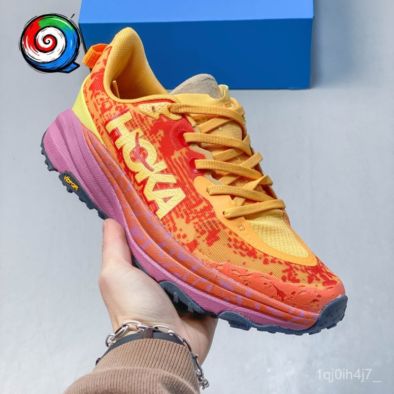 Giày HOKA ONE ONE Speedgoat 6 nam nữ trail nhẹ êm đế Vibram bám chắc hỗ trợ luyện tập & thi đấu