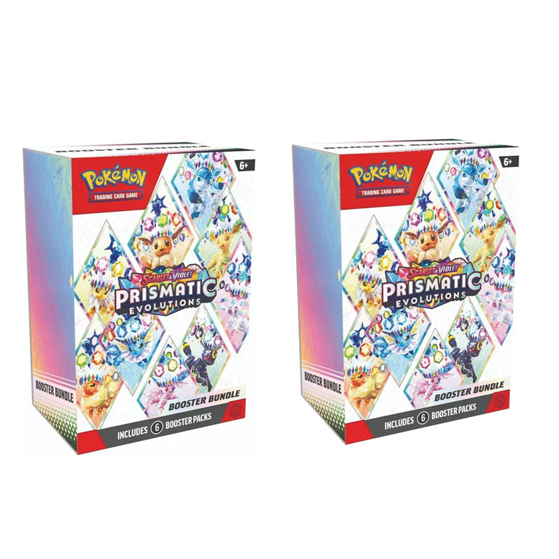 Pokemon Destined Rivals Prismatic Evolutions Phantasmal Card Mega Evolution 151 Tiếng Anh Booster Ba
