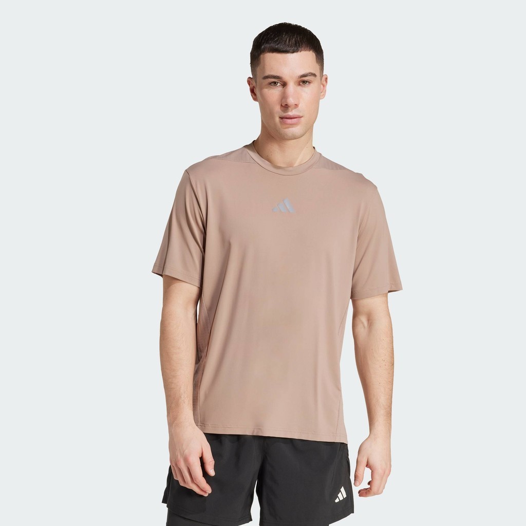 adidas Gym & Training Áo Thun Intensity Designed-for-Training Nam nâu JW2557