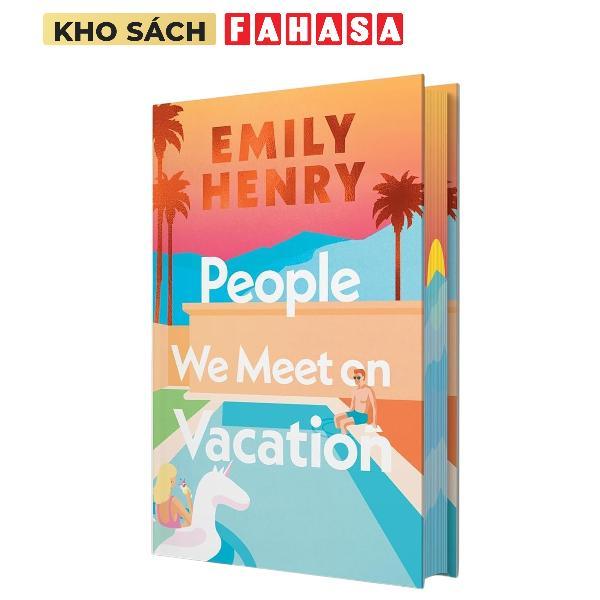 Sách ngoại văn: People We Meet On Vacation - The Special Sprayed-Edge Edition - Hard Back