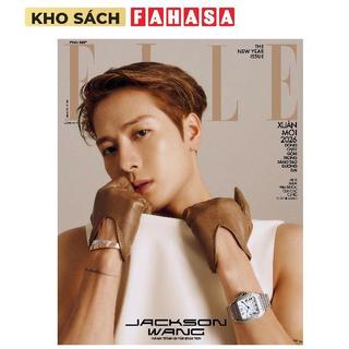 Sách - Tạp Chí Phái Đẹp Elle Tháng 1/2026 - Bìa Jackson Wang