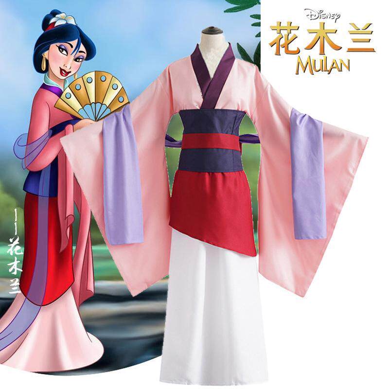 Người lớn mới Trang phục công chúa Mulan Halloween Mulan cos Hanfu Trang phục sự kiện