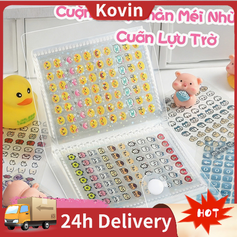 Sticker DIY cho sổ tay học sinh, sticker nhỏ, sticker móng tay, sổ đựng, văn phòng phẩm
