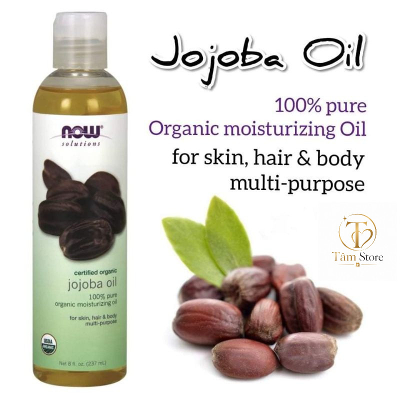 Dầu Jojoba hữu cơ Now Solution Organic Jojoba oil _TÂMSTORE
