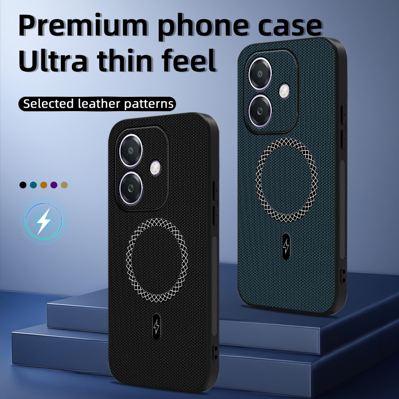 Ốp Lưng Từ Tính Da Sang Trọng Cho OPPO A5 A3 Pro A5i A5x A3 A3X A3i A79 5G 4G Ốp lưng Chống Rơi
