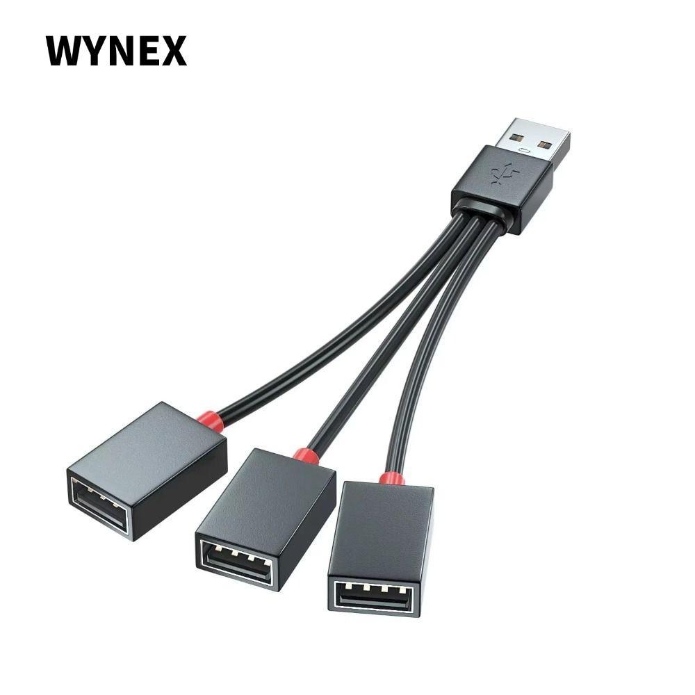 WYNEX USB HUB, Bộ chia USB truyền dữ liệu 3 trong 1, Bộ chuyển đổi đa chức năng 2024 Bộ mở rộng USB 