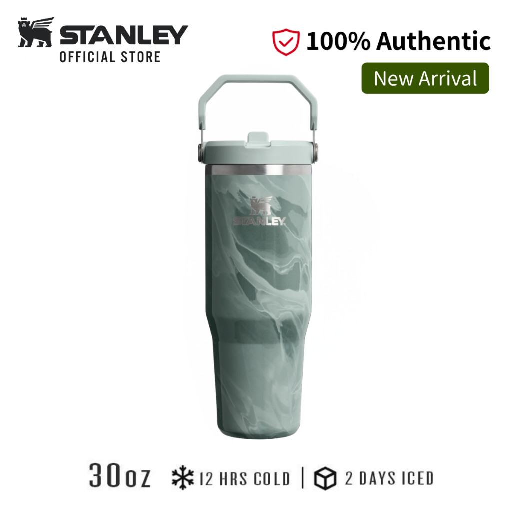 Bình Giữ Nhiệt Stanley IceFlow Flip Straw Tumbler - 30oz | Marble Collection