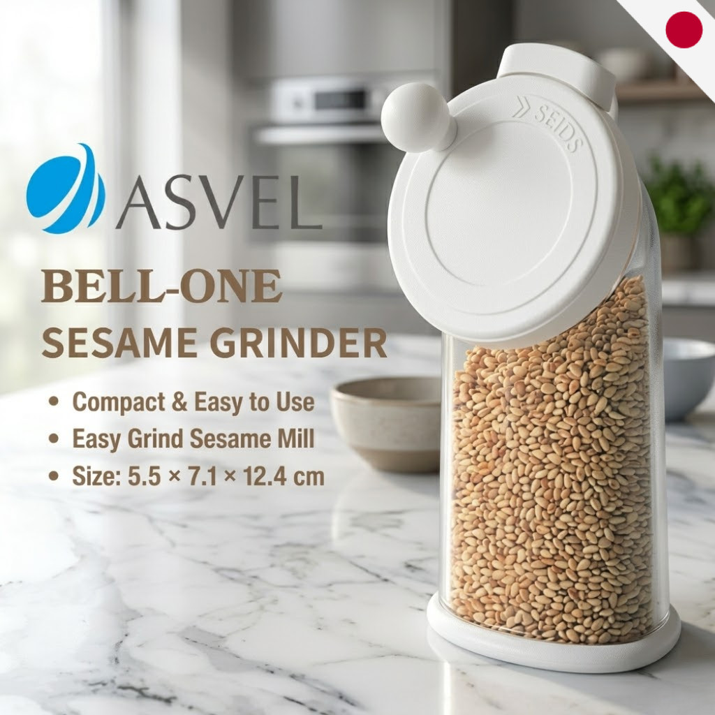 Máy xay mè Asvel Bell One 0765 - Máy xay gia vị thủ công chuyên nghiệp - Japan Direct