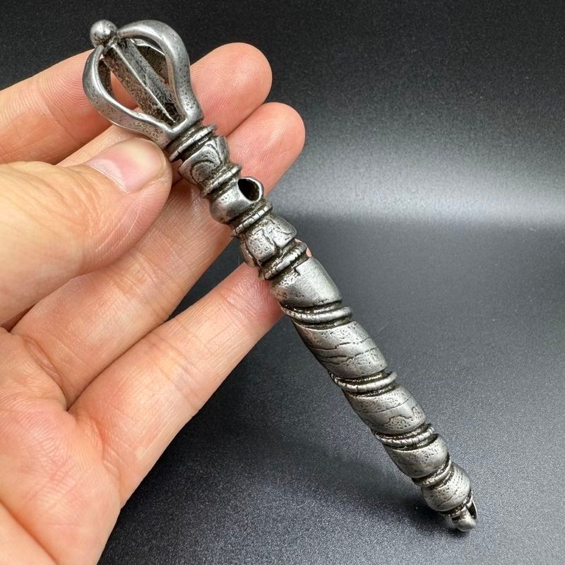 Phong Cách Tây Tạng Sky Iron Cold Iron Magic Tool Đục Tay Khắc Vajra Vajra 5.11