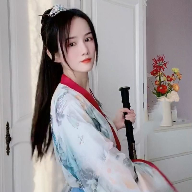 Trang Phục Cổ Phong Cách Hanfu Tóc Giả Nam Xiao Zhan Hukou Kẹp-on Cao Đuôi Ngựa Dài Thẳng Tóc Tự Nhi