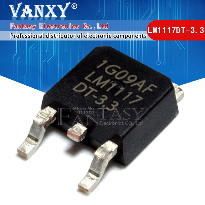 10 LM1117DT-3.3 TO252 LM1117-3.3 L1117-33 LM1117DT TO-252 LM1117DT-1.8 LM1117DT-2.5 LM1117DT-5.0 LM1