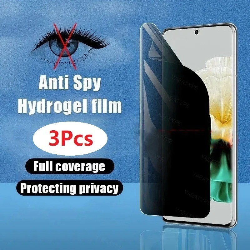 3 Bộ Phim Mềm Chống Ánh Sáng Xanh HD Cho OnePlus Nord CE6 CE5 Lite CE 6 5 Chống Gián Điệp Bảo Vệ Màn