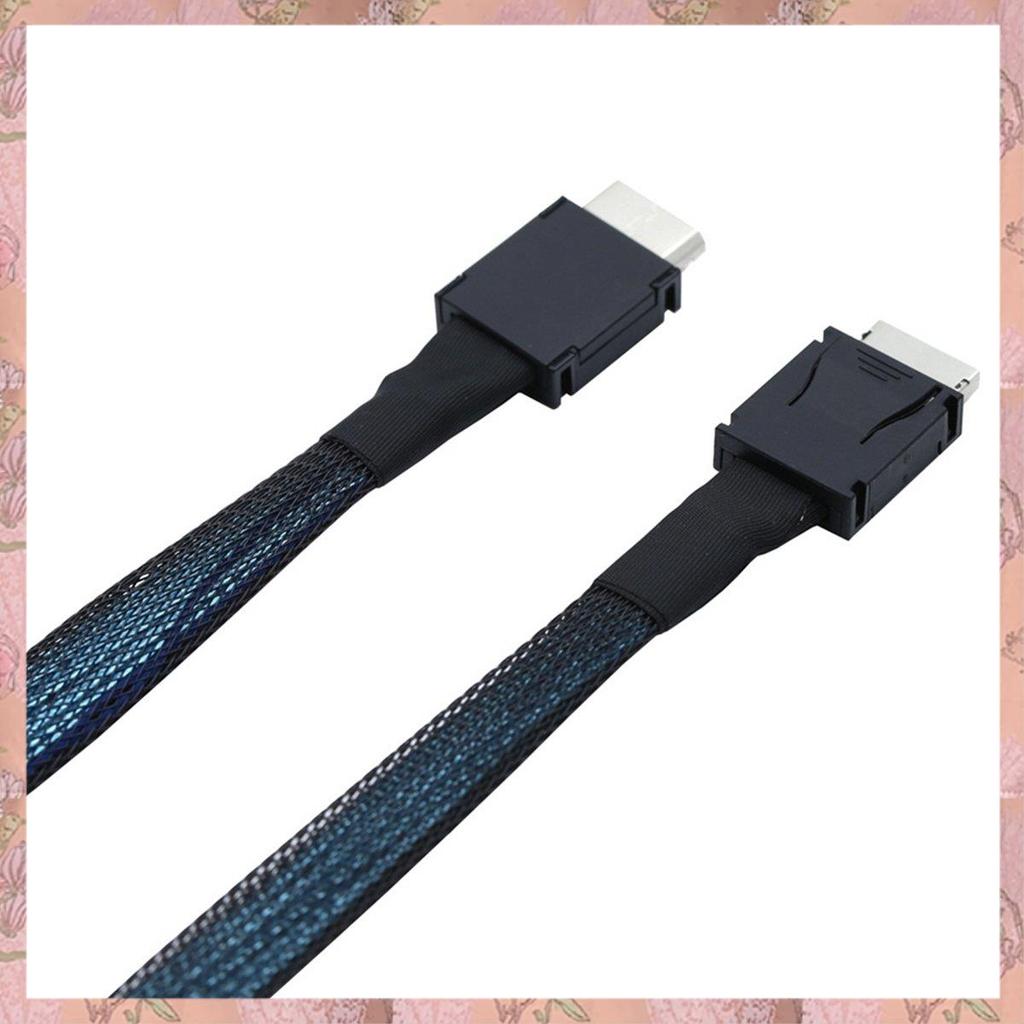 [h3w732xnj.ph] PCIE Oculink SFF 8611 4I đến MINI SAS SFF-8611 4I Máy chủ Cáp siêu tốc Cáp nối dài dữ