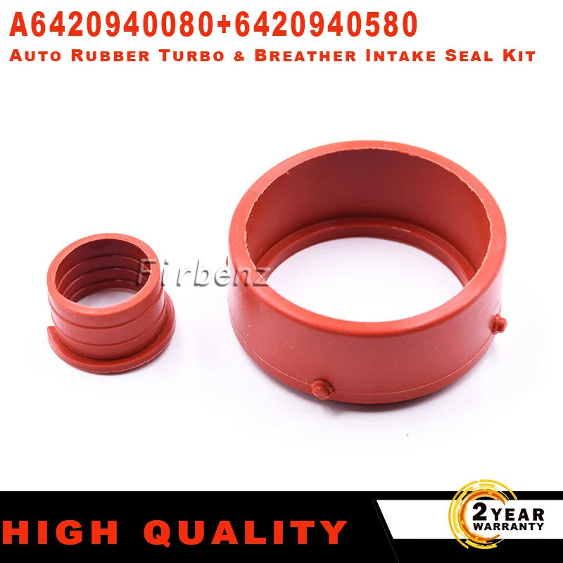 Dành Cho Xe Mercedes-Benz OM642 Seal Kit Pistons Cao Su Tự Động Turbo & Breather Intake Seal Kit A64
