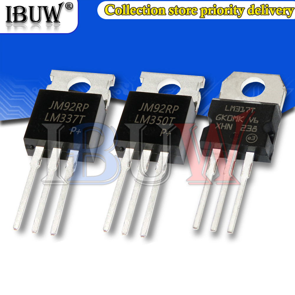 10 CÁI LM317T LM337T LM338T LM350T LM317 LM337 LM338 LM350 TO220 TO-220 Còn hàng