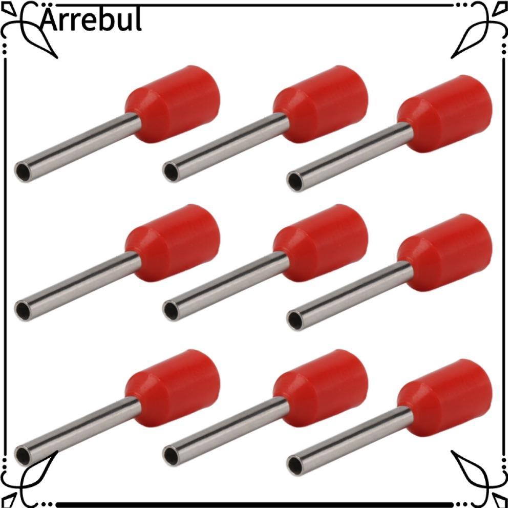 ARREBUL 1000 Chiếc Thiết Bị Đầu Cuối Ferrules Cách Nhiệt, Cho AWG22 (0.5mm2) Dây E0510 / E0512 Bộ Đầ