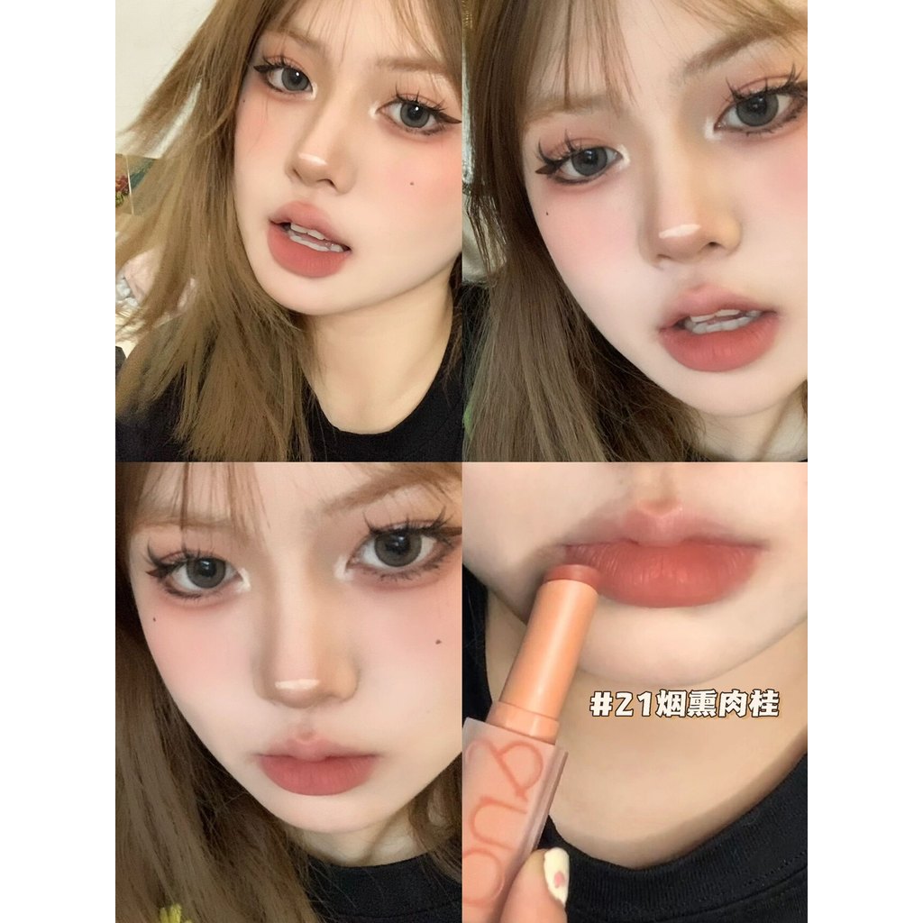 thanh lý son romand son romand Màu nâu cam Độ bão hòa thấp Hàn Quốc ROMAND Nhung Vuông Ống Matte Son