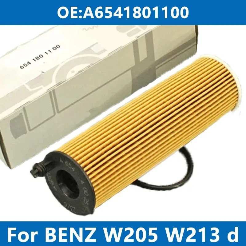 Bộ lọc dầu ô tô A6541801100 Dành Cho Xe Mercedes Benz W205 W213 W222 W247 A B180 C200d E220 E300d S3