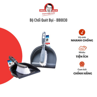 Bộ chổi quét bụi và ki hốt rác mini uncle bills làm sạch bàn văn phòng ô tô tiện dụng - bb0030