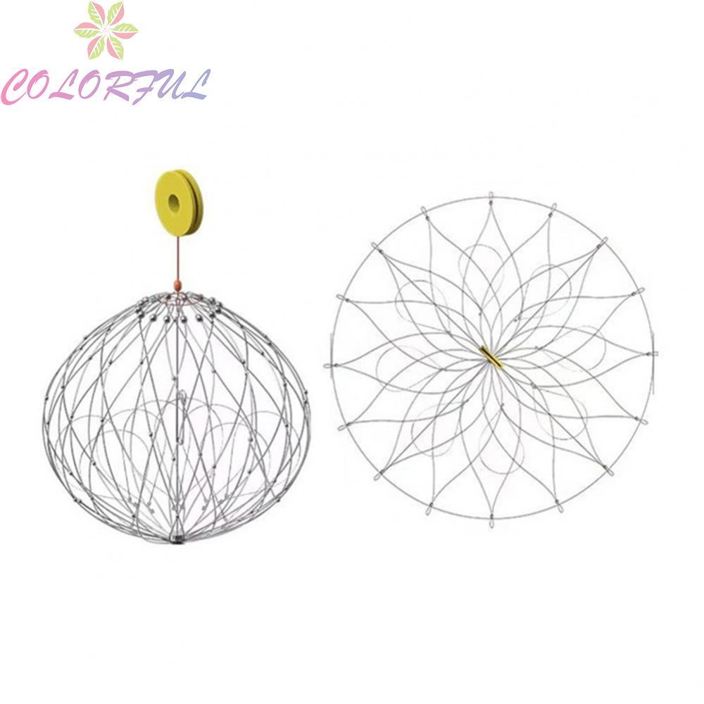 Aquatic Organism Capture Net Cage with Auto Opening Mechanism Ideal for Crabbing