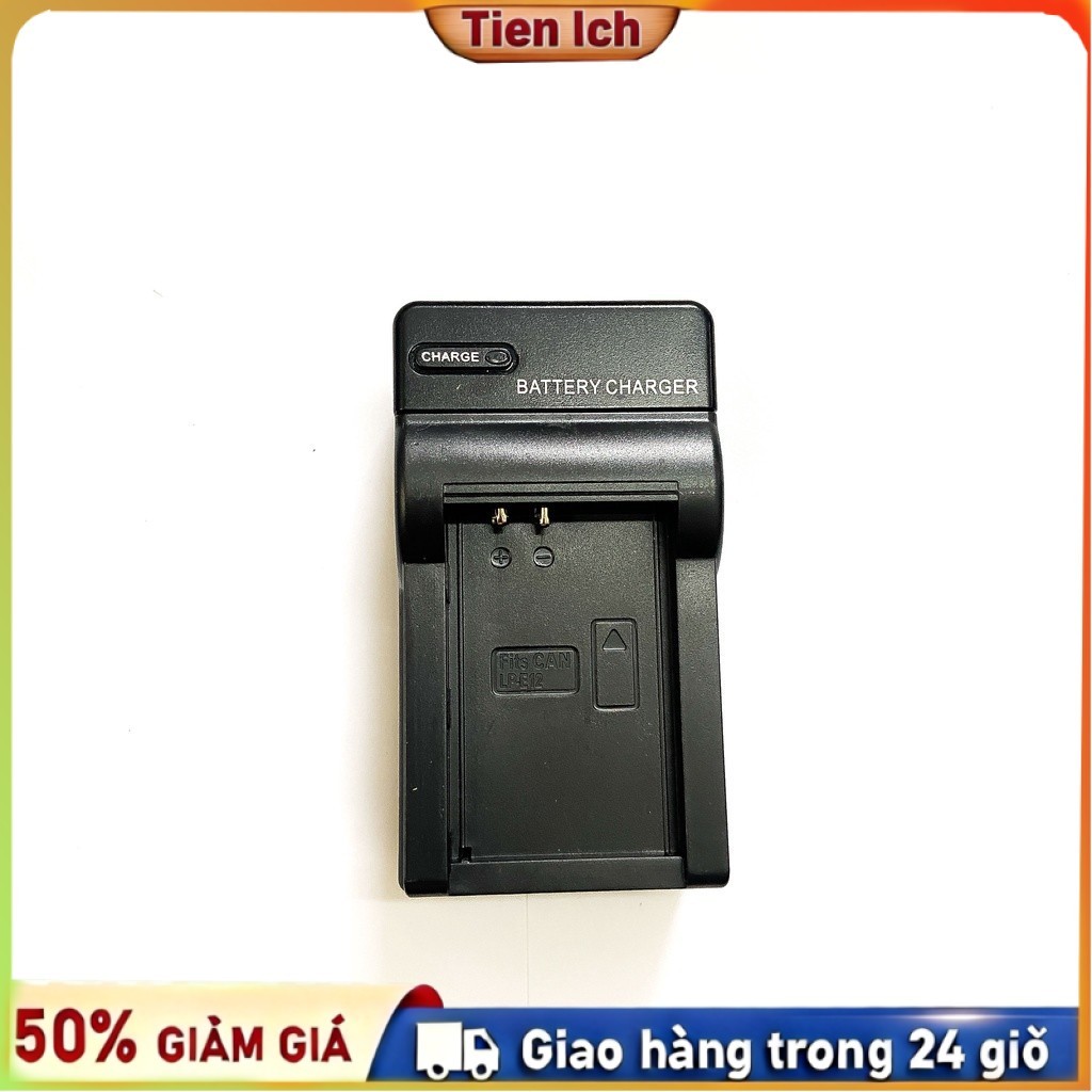 Sạc dành cho pin Canon LP-E12 được kiểm tra già hóa tự động bằng máy tính trước khi xuất xưởng