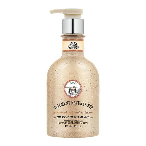 AvonVeilmentSpaDeadSeaSaltBodyScrub & Facial Foam, 13,5 Ounce