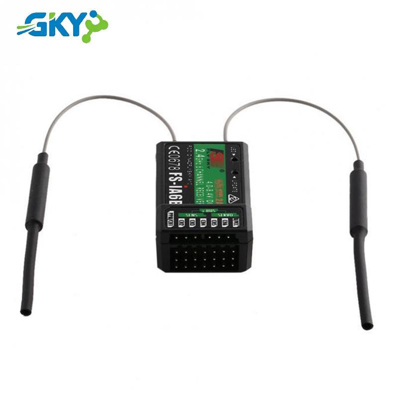 GKY Flysky FS-iA6B Đầu thu PPM với mô hình giao diện IBus Bộ thu điều khiển từ xa máy bay cho máy ph