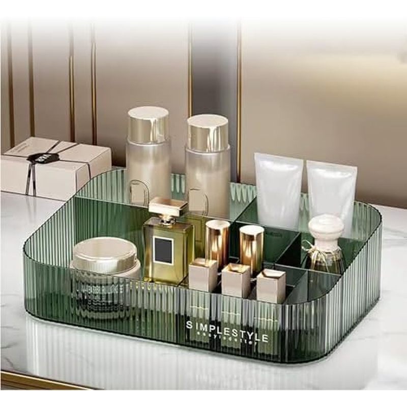 Makeup Organizer with Drawers, Stackable Cosmetics Organizer, Large Make Up Organizer Storage Box, I