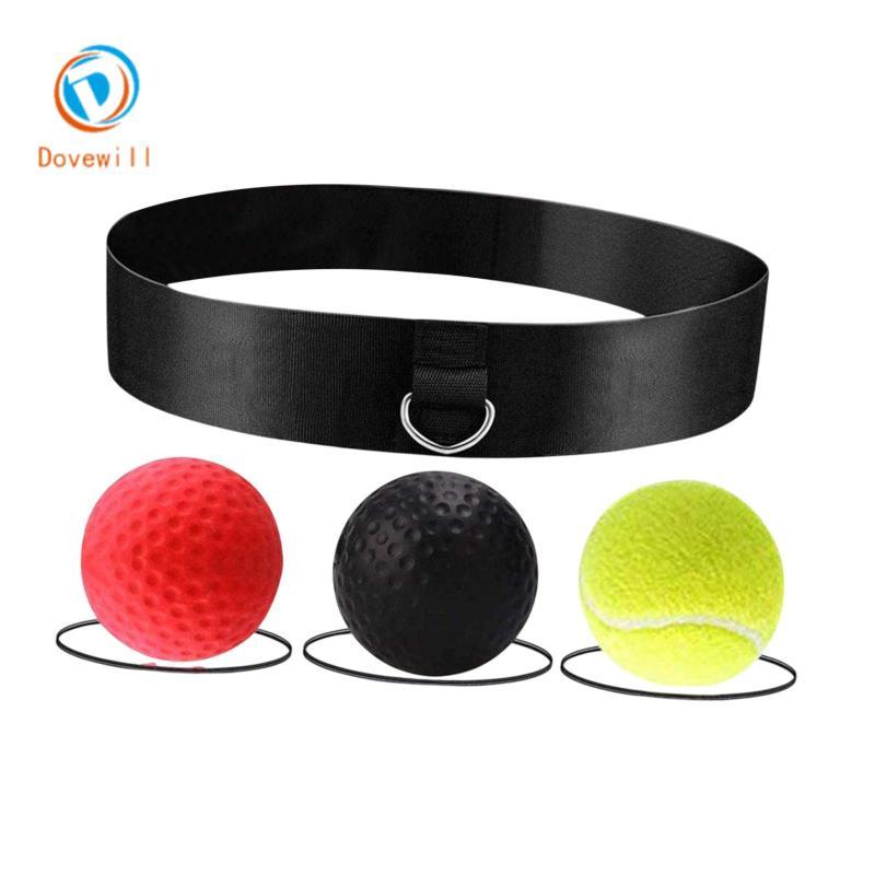 Dovewill Boxing Reflex Ball Headband Set Tập luyện Boxing Gear Bài tập Mma React Balls