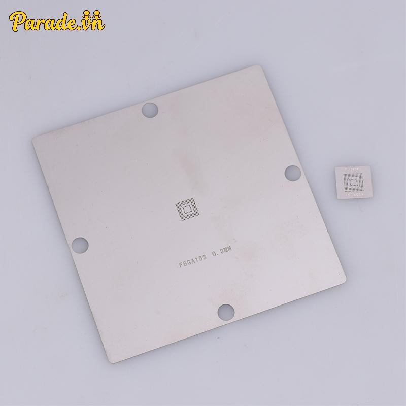 Diễu Hành Làm Nóng Trực Tiếp 90 * 90CM Chất Lượng Tốt EMMC BGA169 / BGA153 stencil Mẫu 0.3MM BGA ste