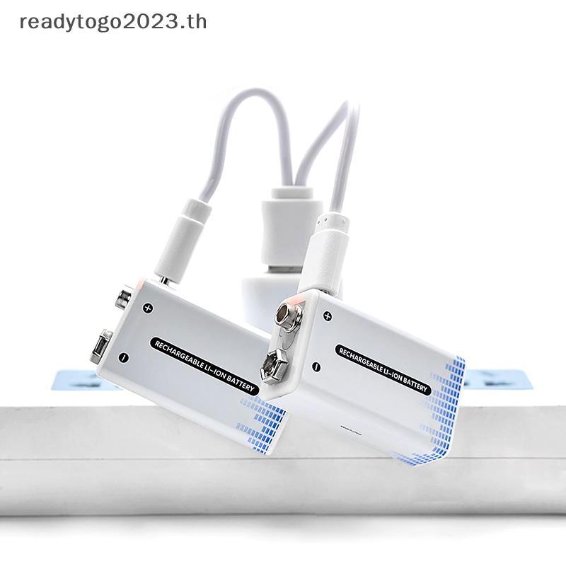 [RD] Pin 9V Pin 9V li-ion Type-C Pin 9V lithium Cho Micro Đồng Hồ Đồ Chơi Cáp Sạc USB