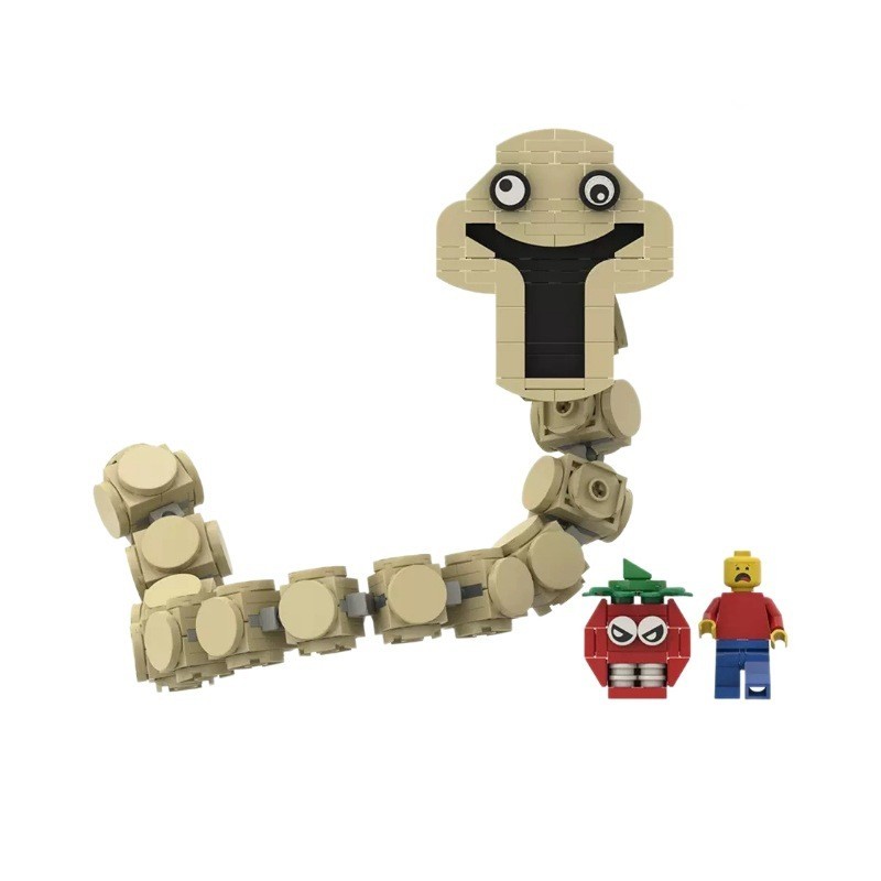 Subnautica Deep Sea Trek Building Blocks - Sea Eater Leviathan Model Game Ngoại vi