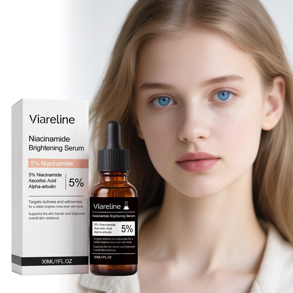 【 LOTUS 】 ❈ ❈ Teashell Serum 5% Niacinamide & Alpha Arbutin 30ml - Fade Dark Spots Brighte viareline