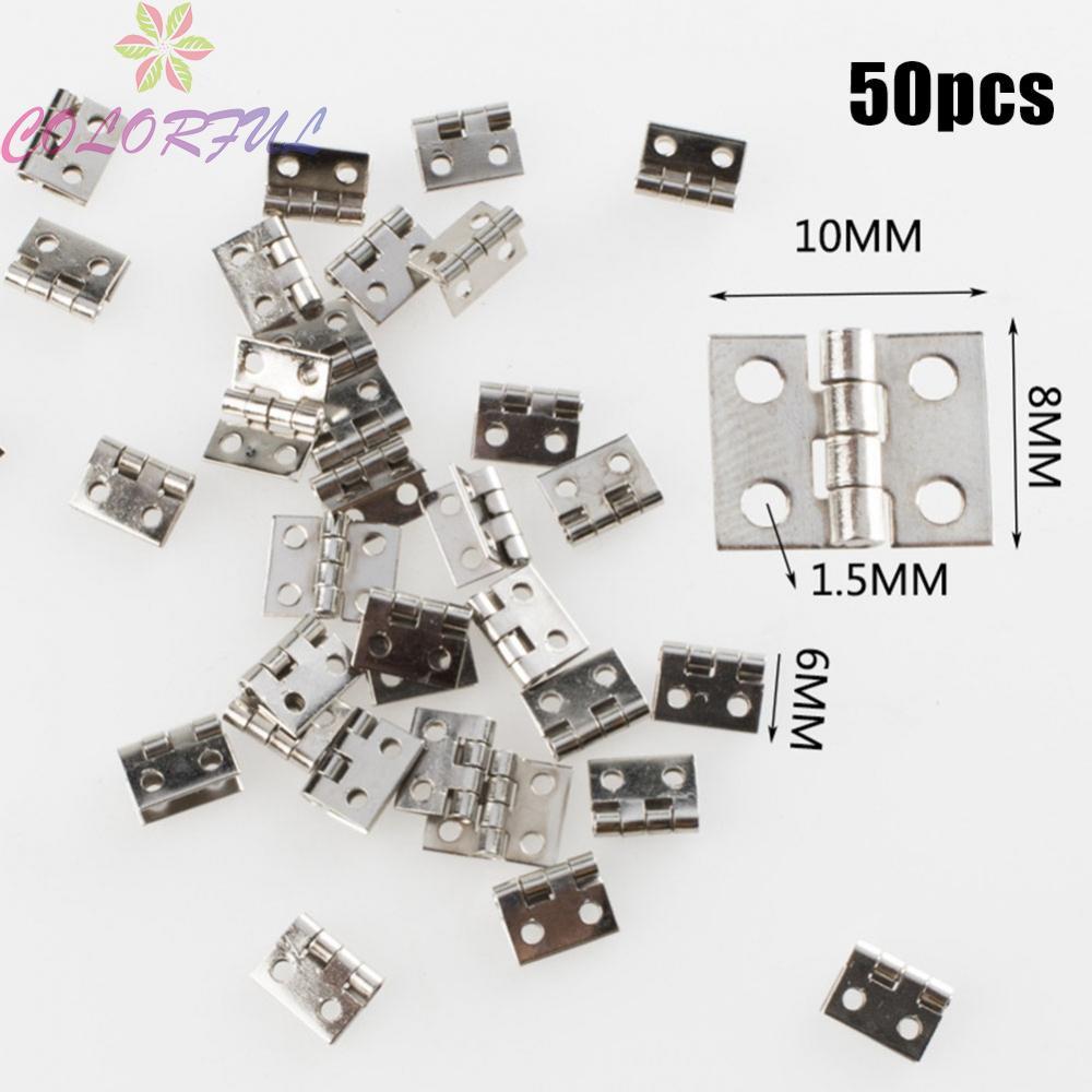 Hinges For Wine Box Mini Silver Accessories For Craft Box For Gift Box