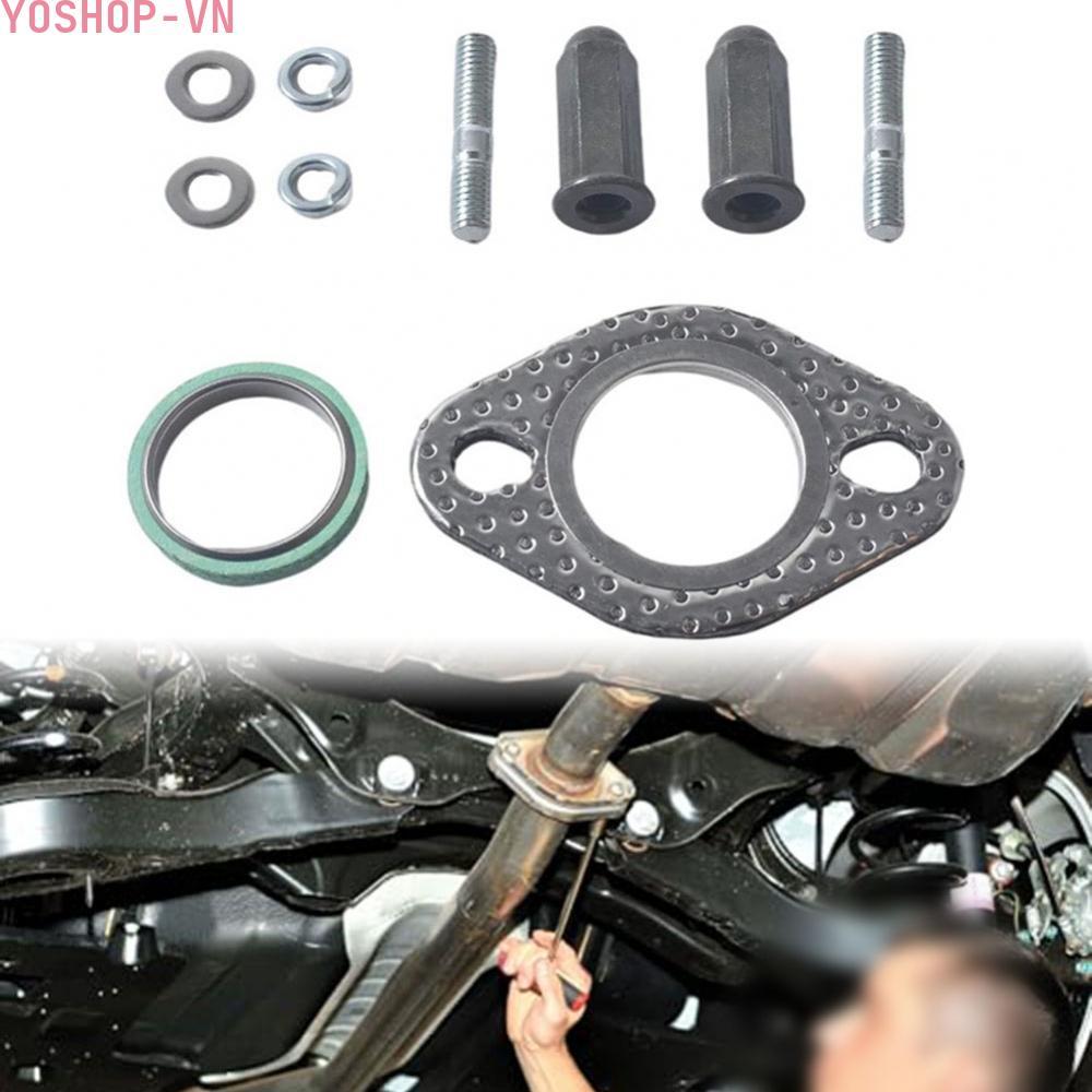 [Ysp]Exhaust Screw Kit for GY6 Engines with Nut Gasket for ATVs and Scooters