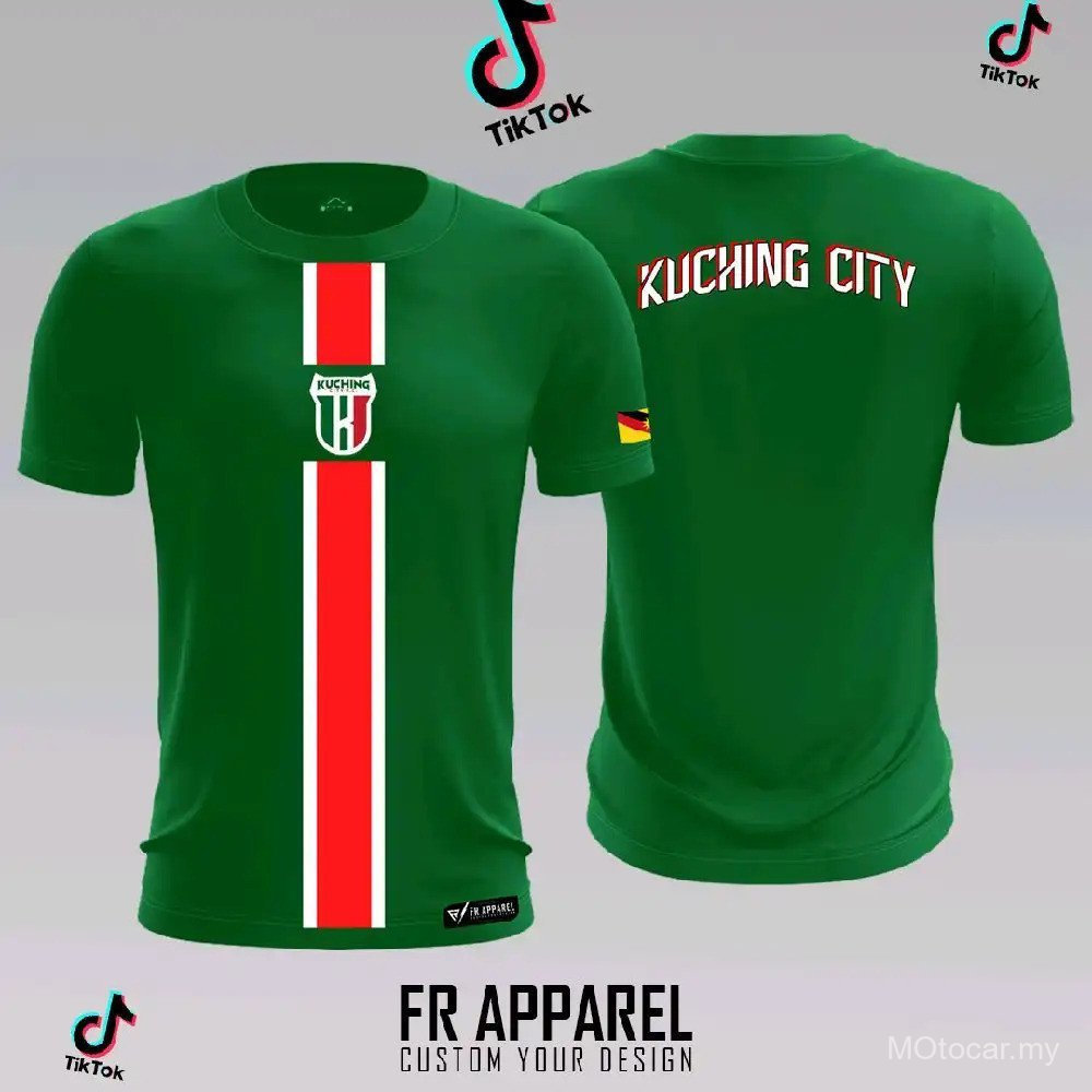 KUCHING CITY {FR APPAREL} MICROFIBER NHANH KHÔ JERSEY W3PY NULO