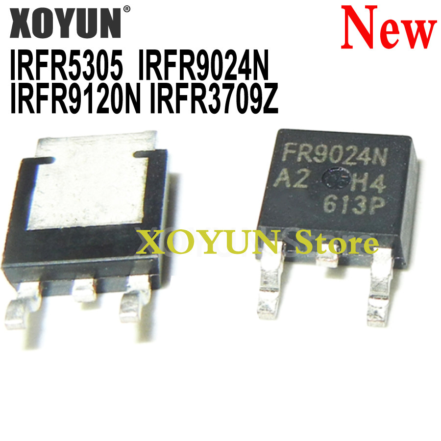 10 IRFR5305TRPBF IRFR5305 TO252 FR5305 IRFR9024N IRFR9024 FR9024N IRFR9120N IRFR9120N IRFR3709Z FR37