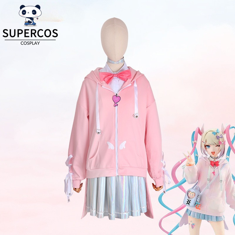 Bộ cosplay Needy Girl Overdose của Kangel, phù hợp cho bữa tiệc Halloween