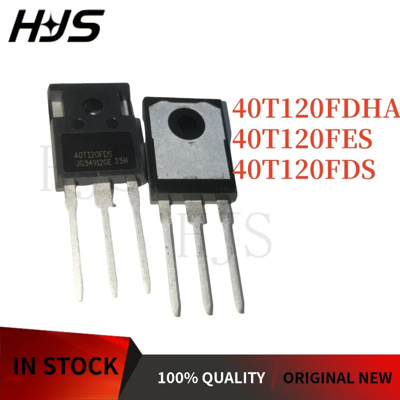 10 Cái / lốc Mới 40T120FDS 40T120FES 40T120FDHA IGBT 40A 1200V TO-247 40T120 mos còn hàng chip YX8N