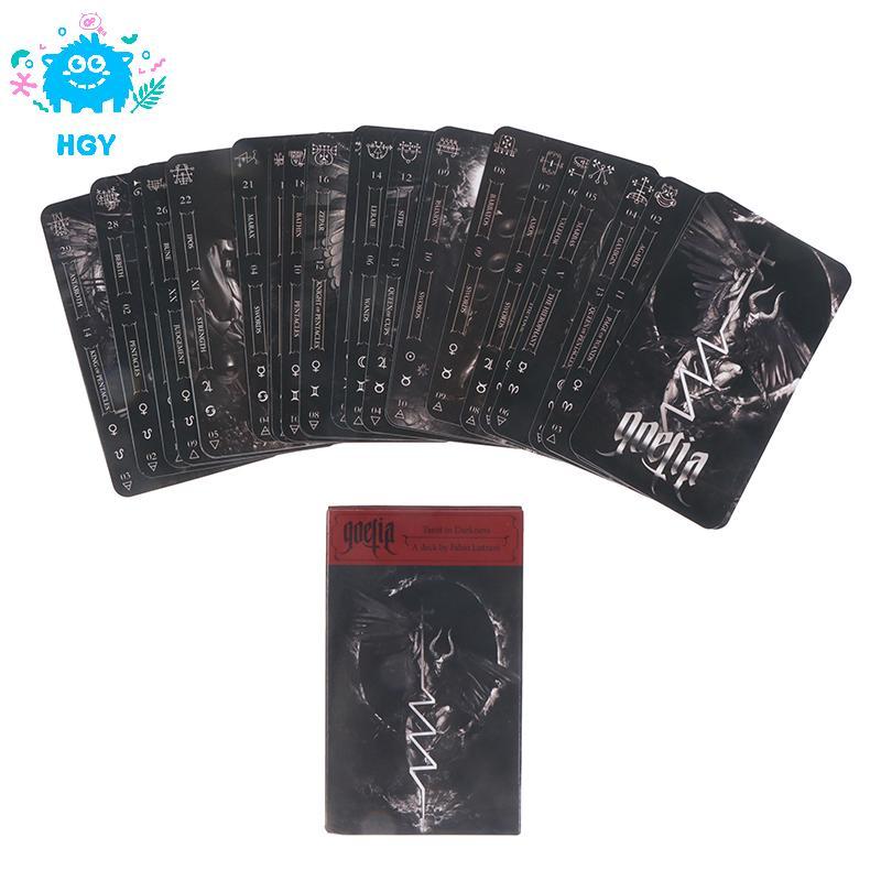 HGY Goetia in Darkness Cards Oracle Cards Trò chơi bảng bói toán tiên tri EEE