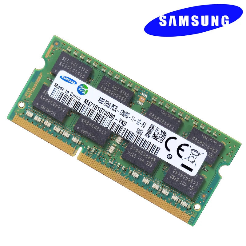 SAMSUNG Memory DDR3L PC3L 8G 12800S RAM Laptop Memoria DRAM Stick cho Notebook ddr3L 8GB 1600 MHz pc