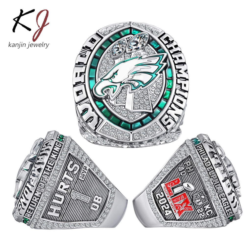 NFL 2024-2025 Philadelphia Eagle Champion Ring Philadelphia HURTS Nhẫn nam [cxS]