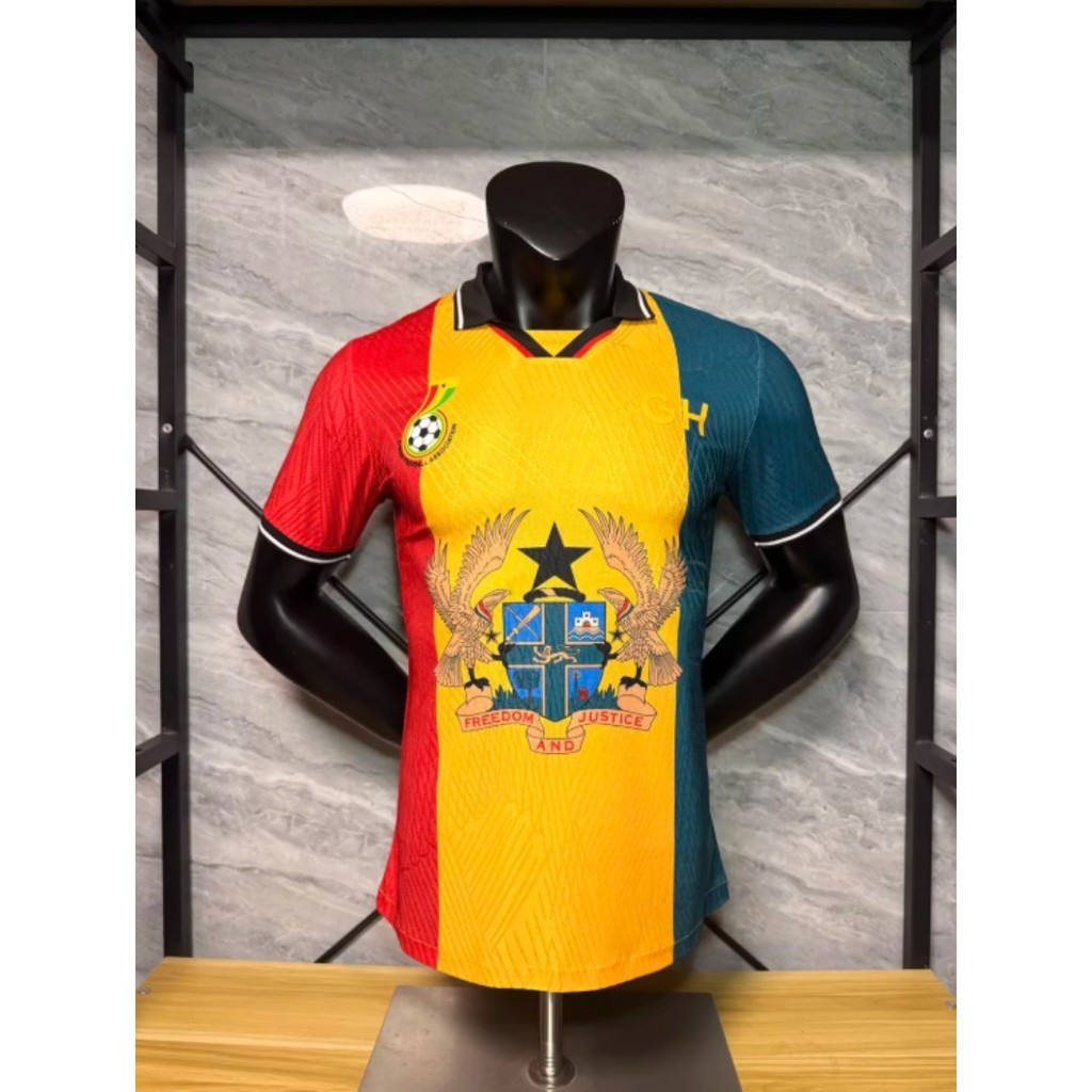 [Phiên bản cầu thủ] [Ghana] Mùa giải 26 / 27 Champion Eagle Edition Jersey Áo sơ mi bóng đá mùa giải