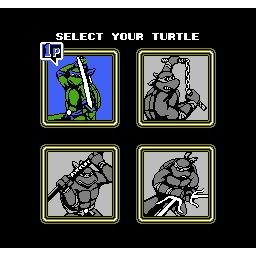 [Thẻ trò chơi có sẵn] NINJA TURTLES 2 NINJA TURTLES 2 Thẻ trò chơi FC nhỏ Thẻ vàng 8 Bit Đột phá Ove