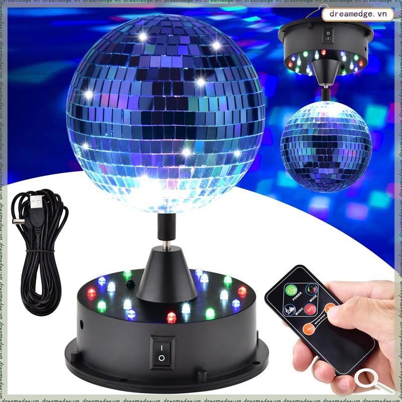 [dreamedge] Xoay Disco Ball Disco Ball Spinner Disco Ball Trang trí bóng Disco