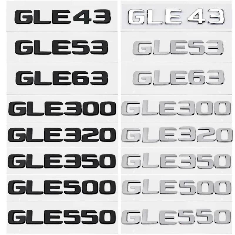 Xe Thân Chữ Logo Biểu Tượng Huy Hiệu Đề Can Miếng Dán Cho Xe Mercedes Benz GLE Class GLE53 GLE350 GL