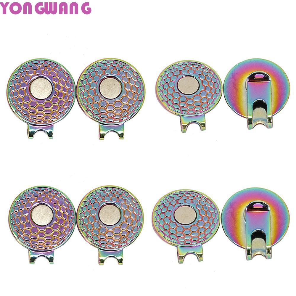 YONGWANG66HR Golf Ball Marker Golf Training Aids Outdoor Sports Ball Marker Holder 20 / 25mm Golf Ma